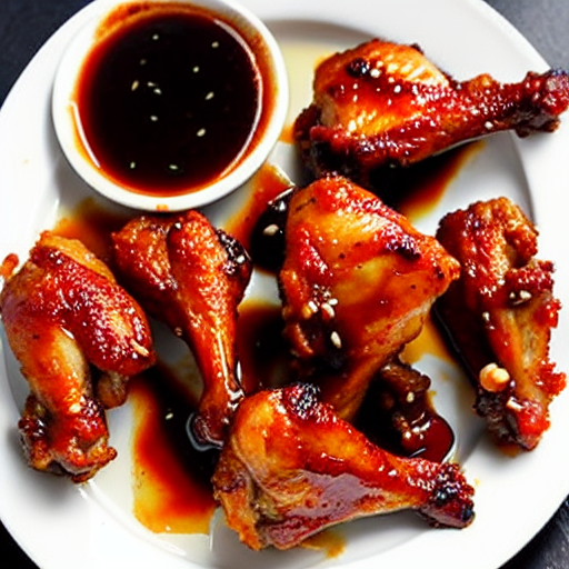 Baked Chicken Wings with Soy Sauce