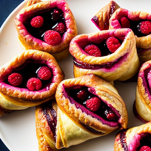 Raspberry Rugelach