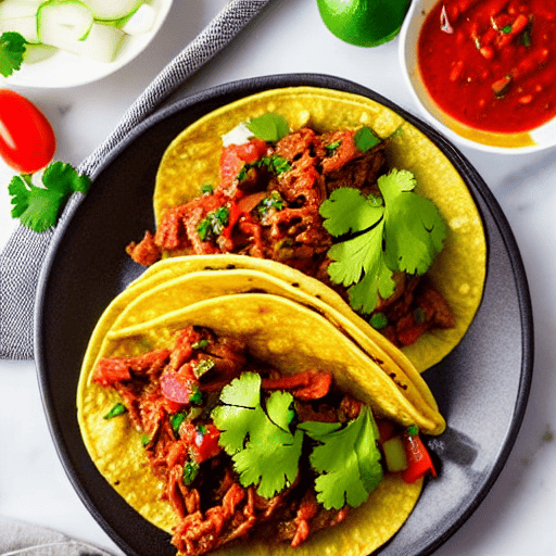 Tacos de Res en Salsa