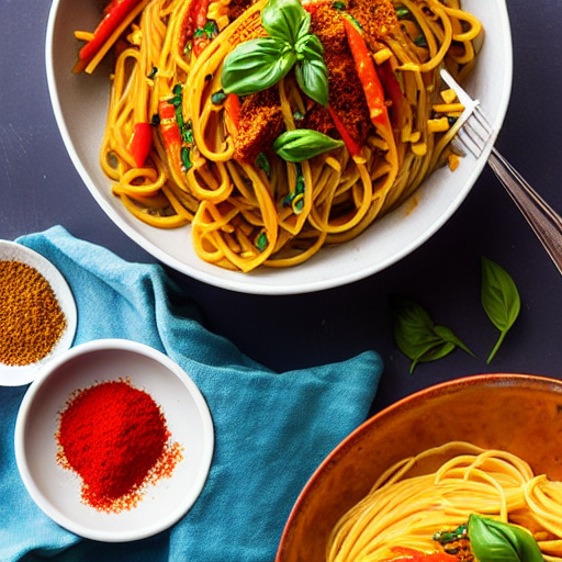 Pasta with Ras El Hanout