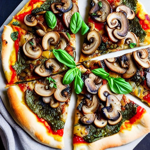 Mushroom Thyme Pizza