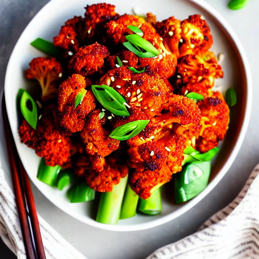 Korean Gochujang Cauliflower