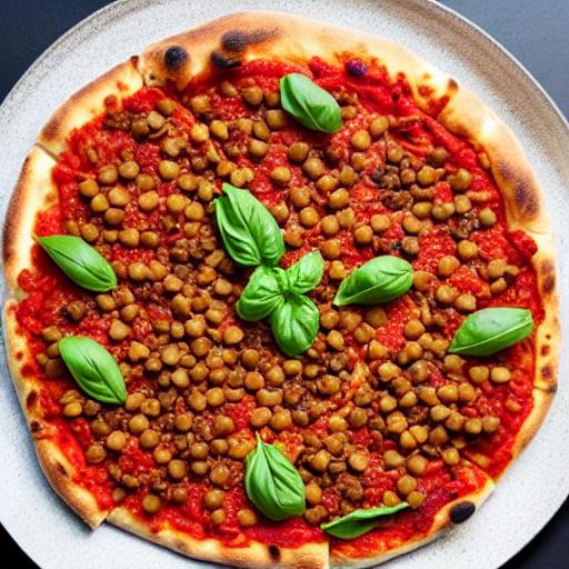 Pizza de Lentejas
