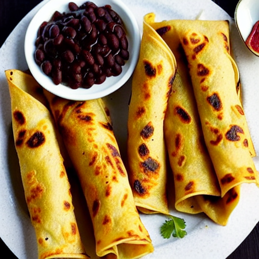 Flautas de Frijoles