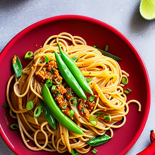 Spicy Garlic Noodles