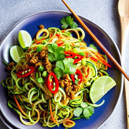 Pad Kee Mao Zoodles