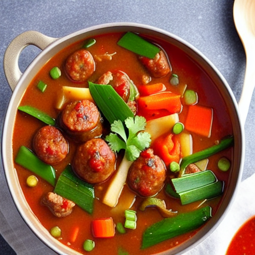 Korean Sausage Stew