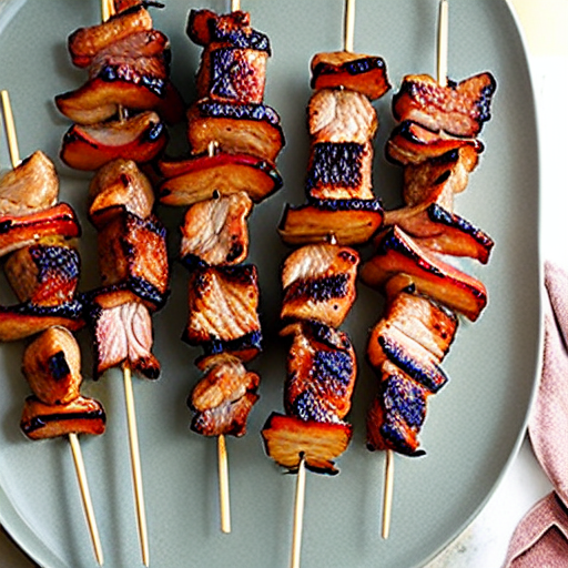 Pork Belly Skewers