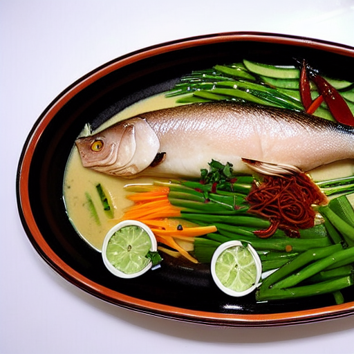 Cá Hấp Nước Dừa
