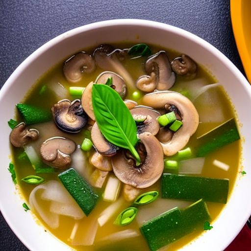 Canh Nấm Rơm