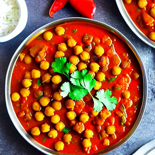 Kadai Chana Masala