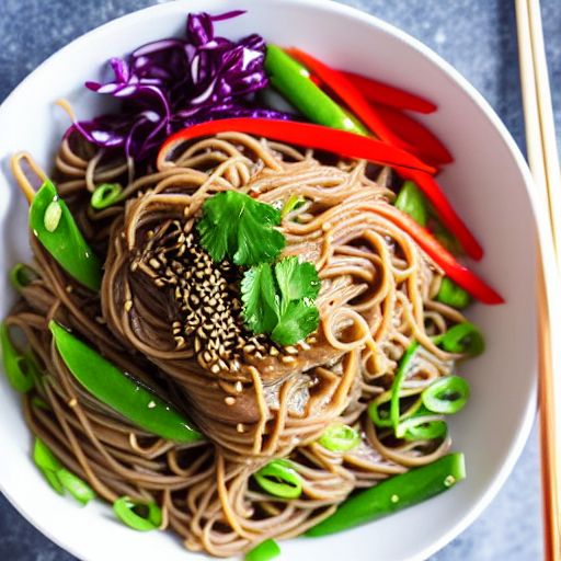 Vegan Cold Soba