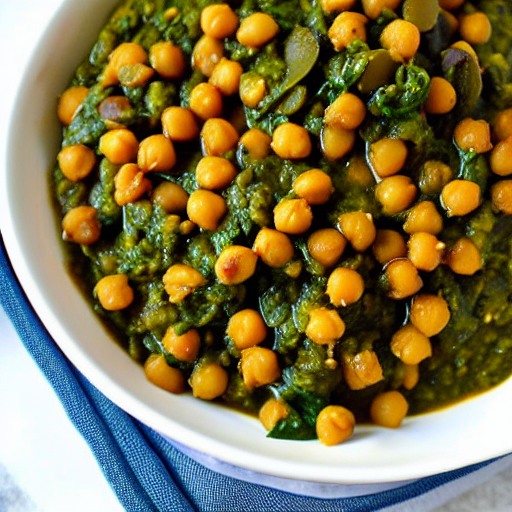 Keto Palak Chole