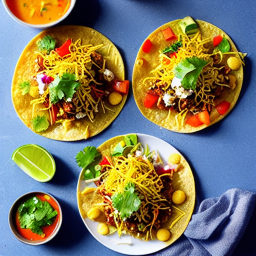 Bhel Puri Tacos