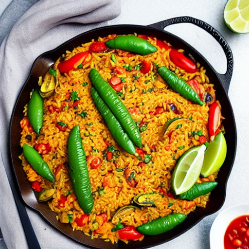 Vegan Paella Marinière
