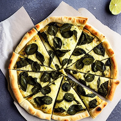 Vegan Spanakopita Pizza