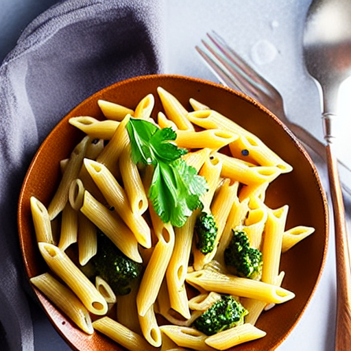 Penne ao Molho de Nozes