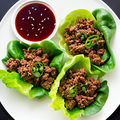 Korean Beef Lettuce Wraps