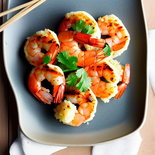 Paleo Shrimp Rice Cake