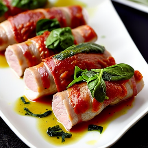 Pork Loin Involtini