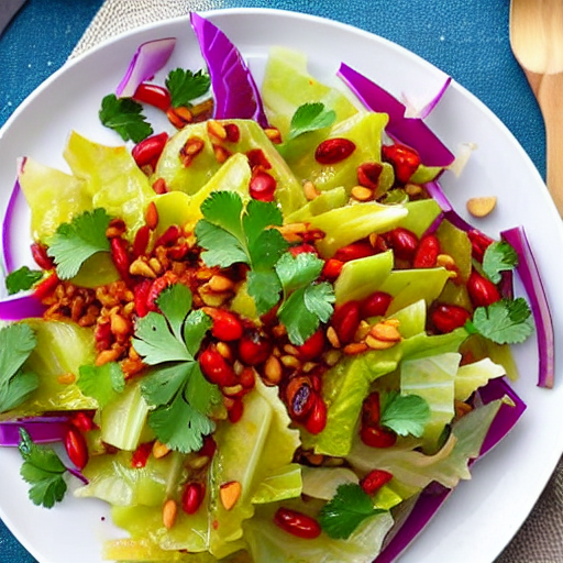 Moroccan Cabbage Salad