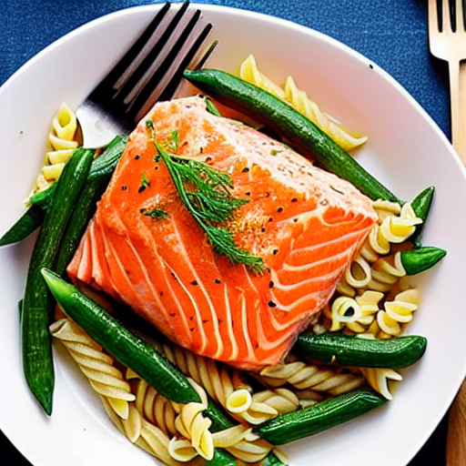 Pasta with Salmon and Dill