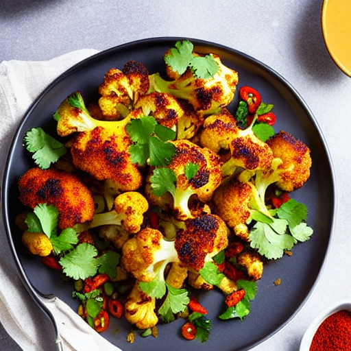 Coriander-Spiced Cauliflower