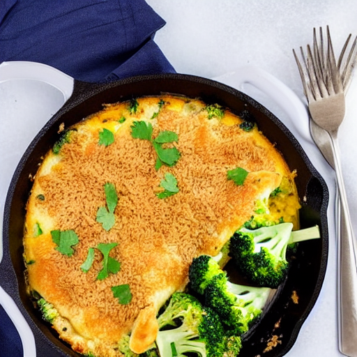 Keto Chicken and Broccoli Casserole