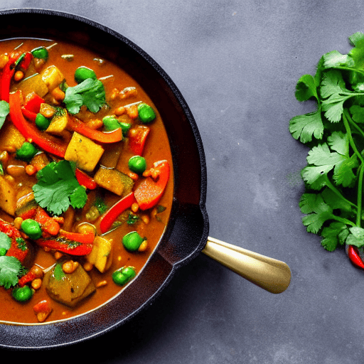 Vegetable Curry with Brown Rice
