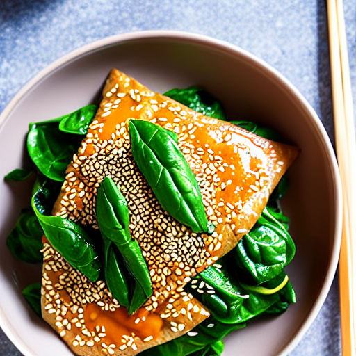 Sesame Spinach