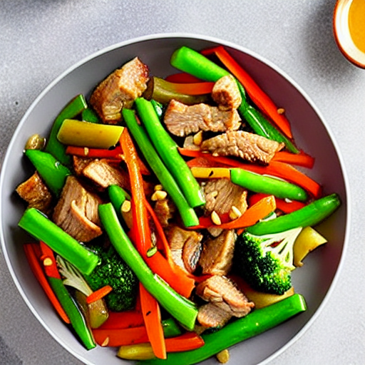 Pork and Vegetable Stir-Fry