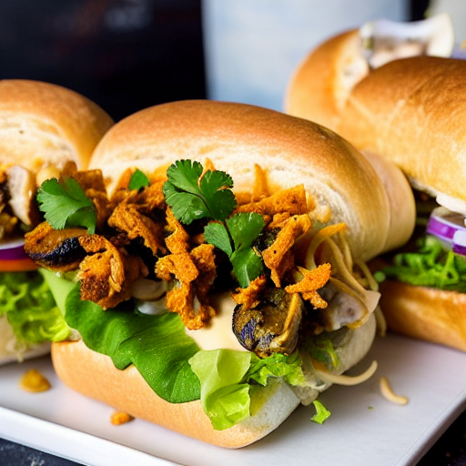 Vegan Oyster Po' Boy