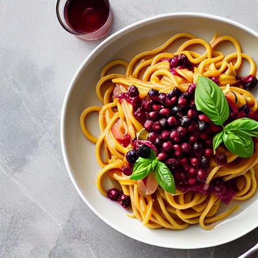 Nez Perce Berry Pasta