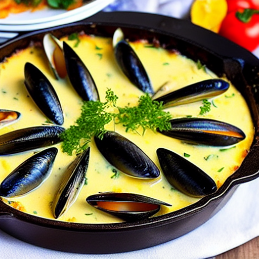 Cozze Gratin