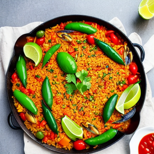 Vegan Paella Marinera