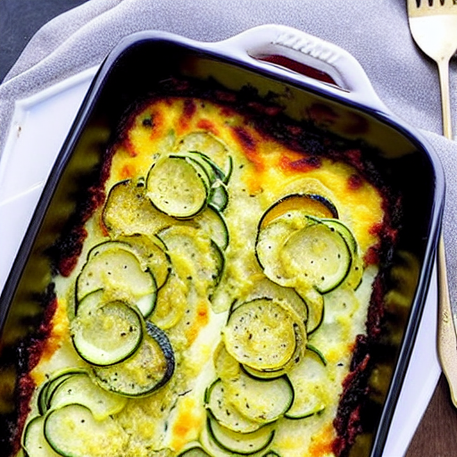 Keto Gratin de Courgettes