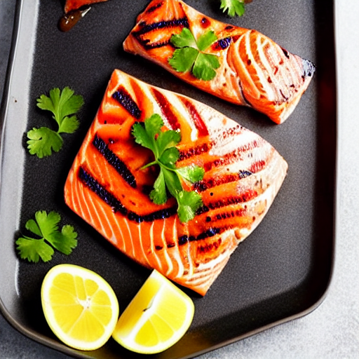 Grilled Salmon Fillets