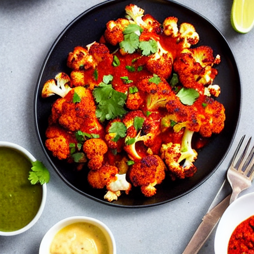 Spicy Harissa Cauliflower