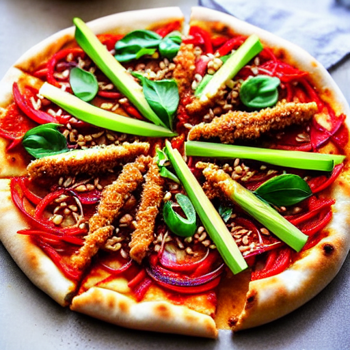 Tofu Katsu Pizza