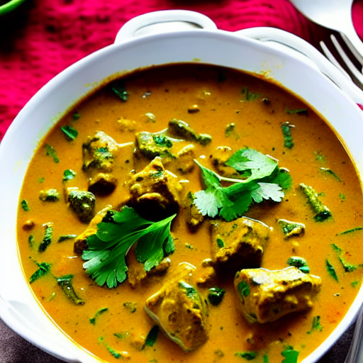 Keto Methi Chicken Curry
