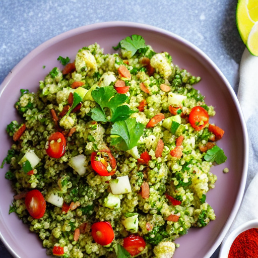 Spiced Cauliflower Tabbouleh