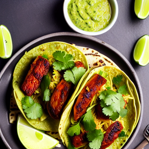 Tacos de Chorizo Verde