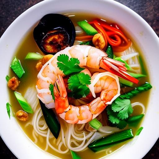Bún Tôm Nước Dừa