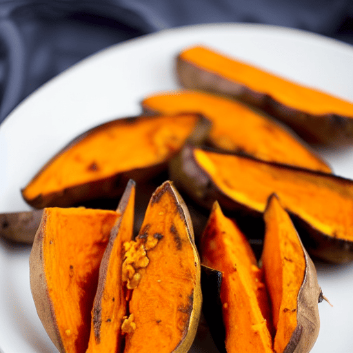 Roasted Sweet Potato Wedges