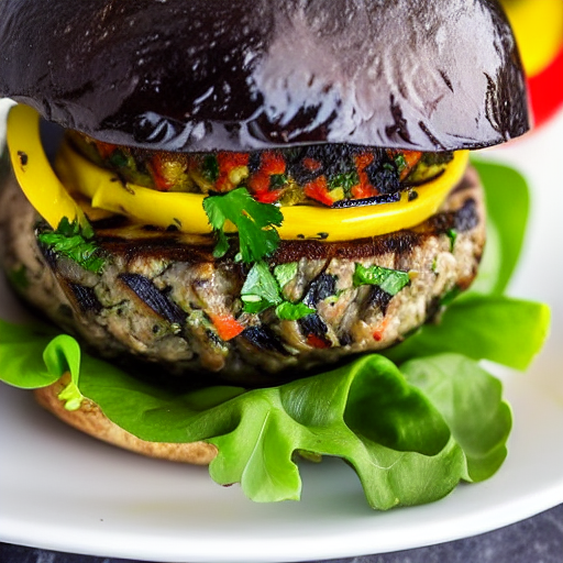 Veggie Portobello Burger