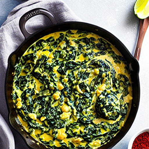 Chipotle Creamed Spinach