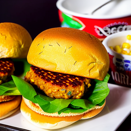 Korean Corn Burger