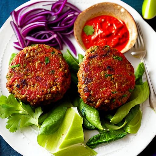 Beef Kofta Burger
