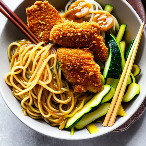Katsu Udon Bowl