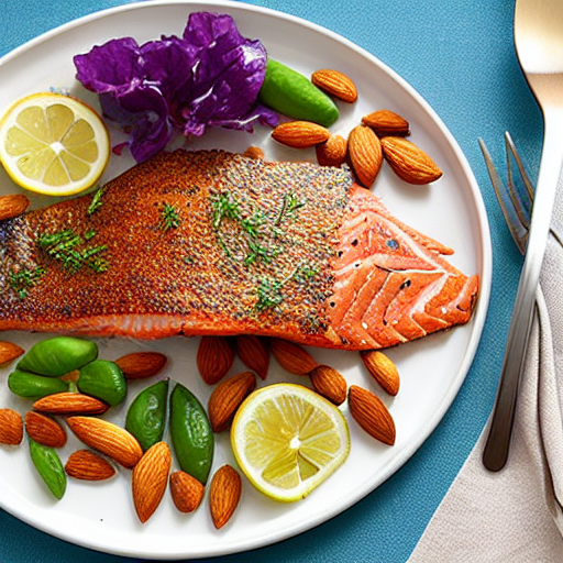 Baked Trout with Almonds